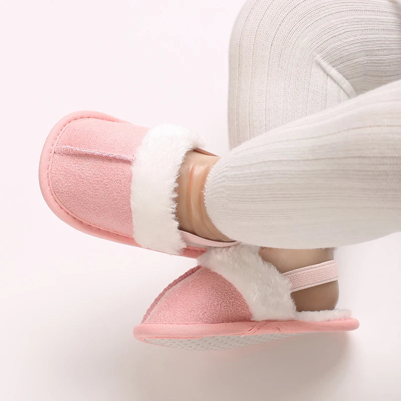Autumn and Winter cotton slippers for Babies