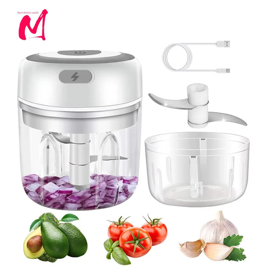 Mini Electric Food Processor