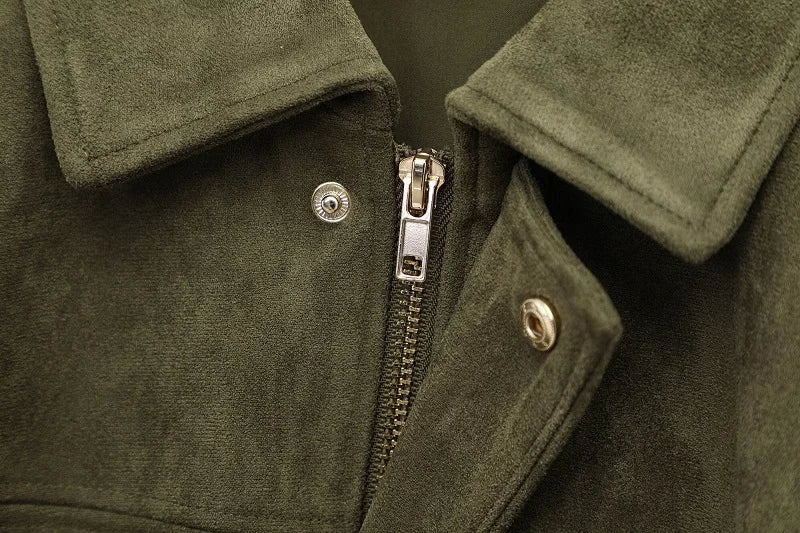 Archive Suede Bomber Jacket