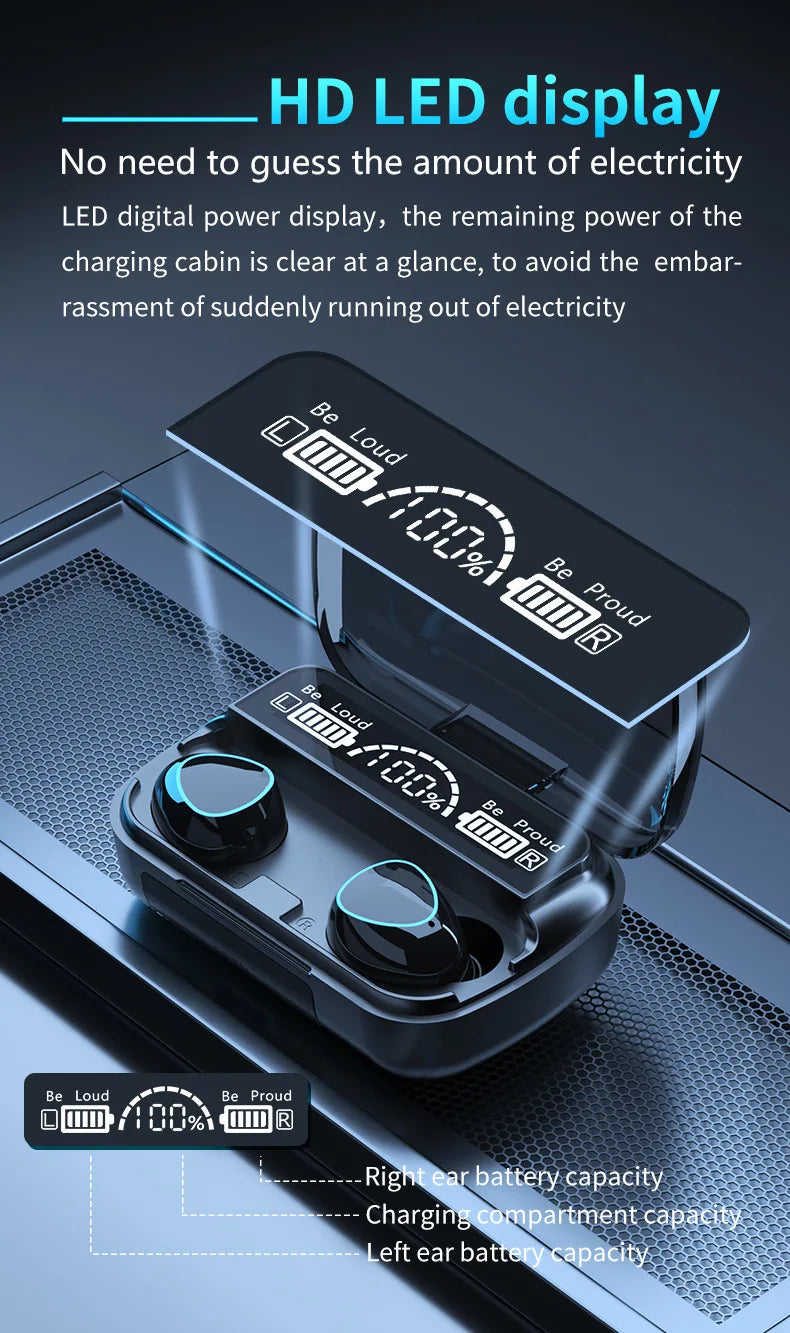 Dual purpose high Quality Wireless Headset and Power Bank.