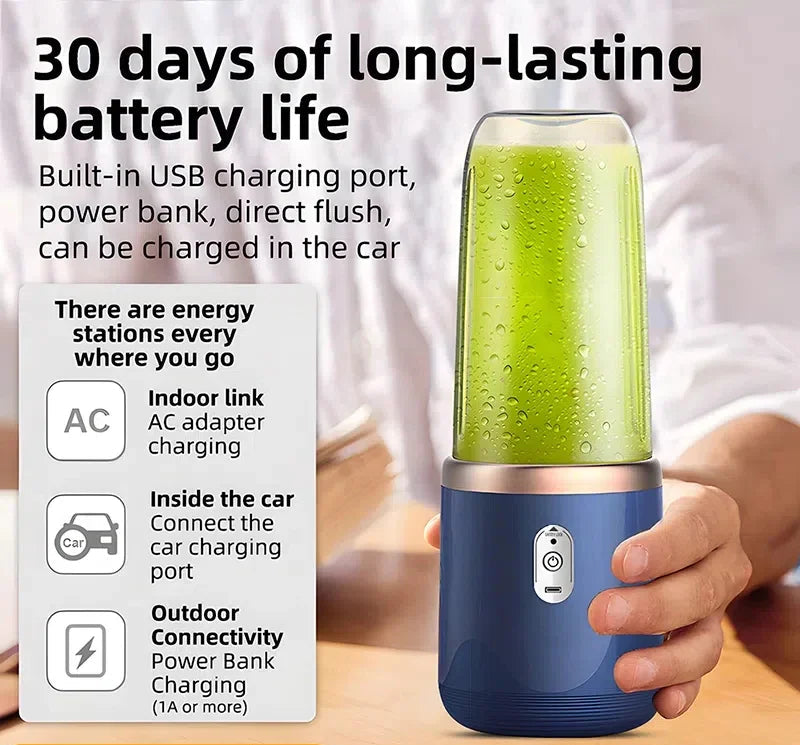 Electric Portable Juicer Blender with Juicing Cup