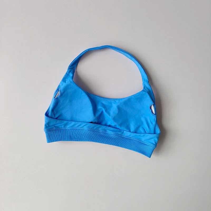 PrimeFit Halter Sports Bra