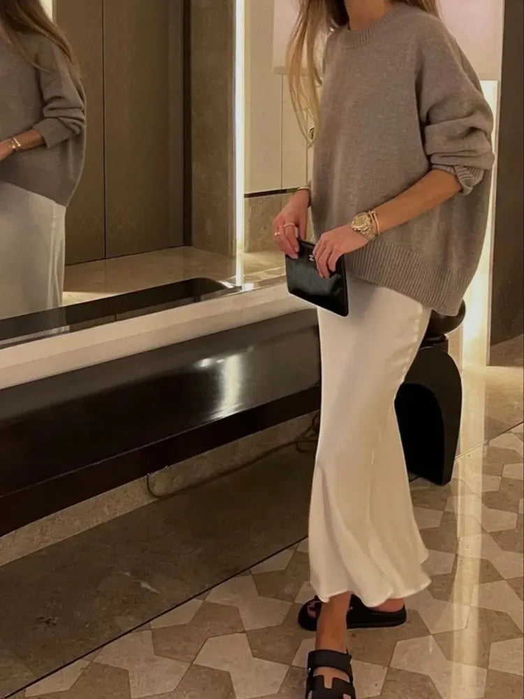 Elan Satin Skirt