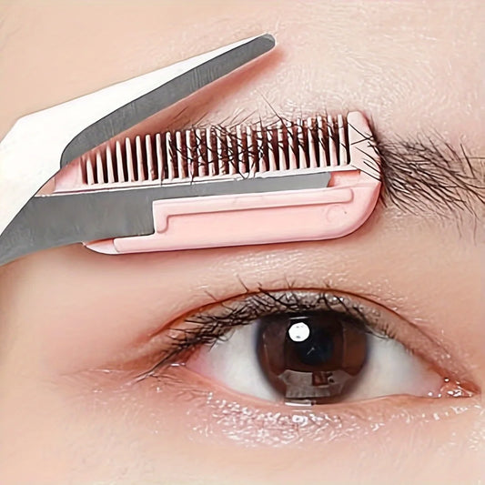 Eyebrow trimming scissors