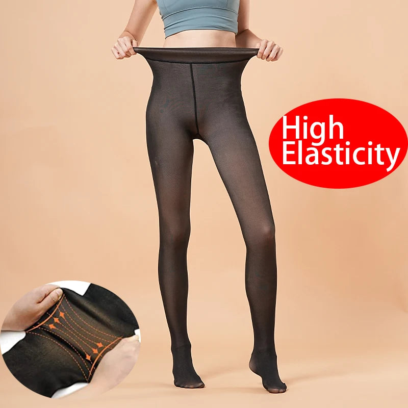 Luxury Fleece-Lined Thermal Leggings