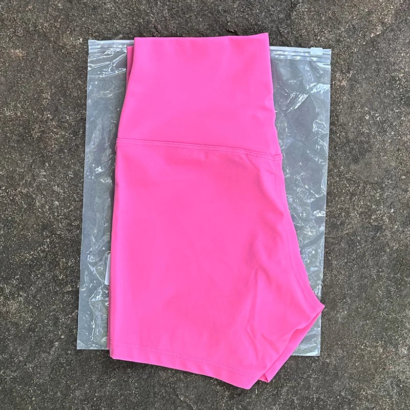 SmoothFit High Waist Yoga Shorts