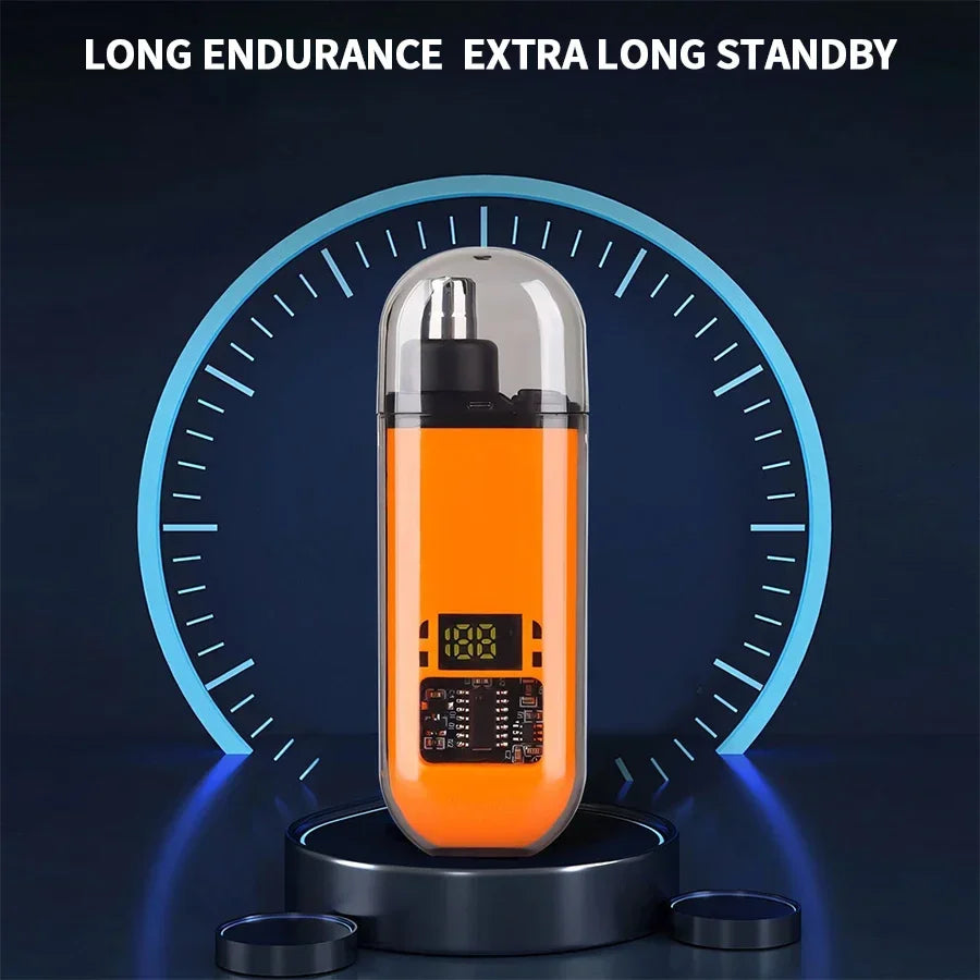 2 In 1 Electric Portable Ear And Nose Hair Trimmer