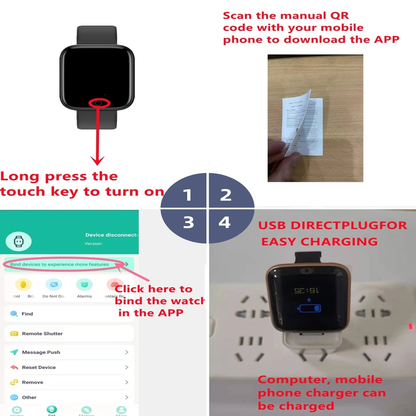 Smartwatch For Android and IOS