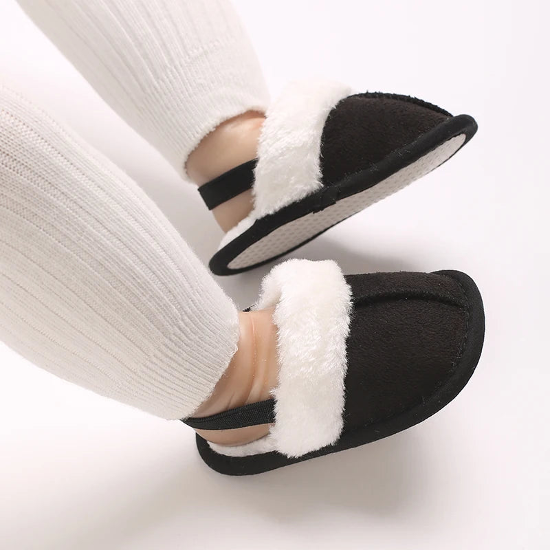 Autumn and Winter cotton slippers for Babies