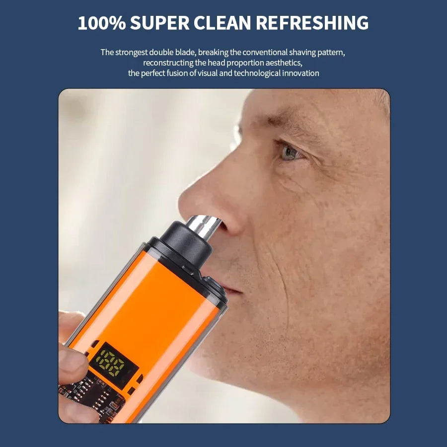 2 In 1 Electric Portable Ear And Nose Hair Trimmer