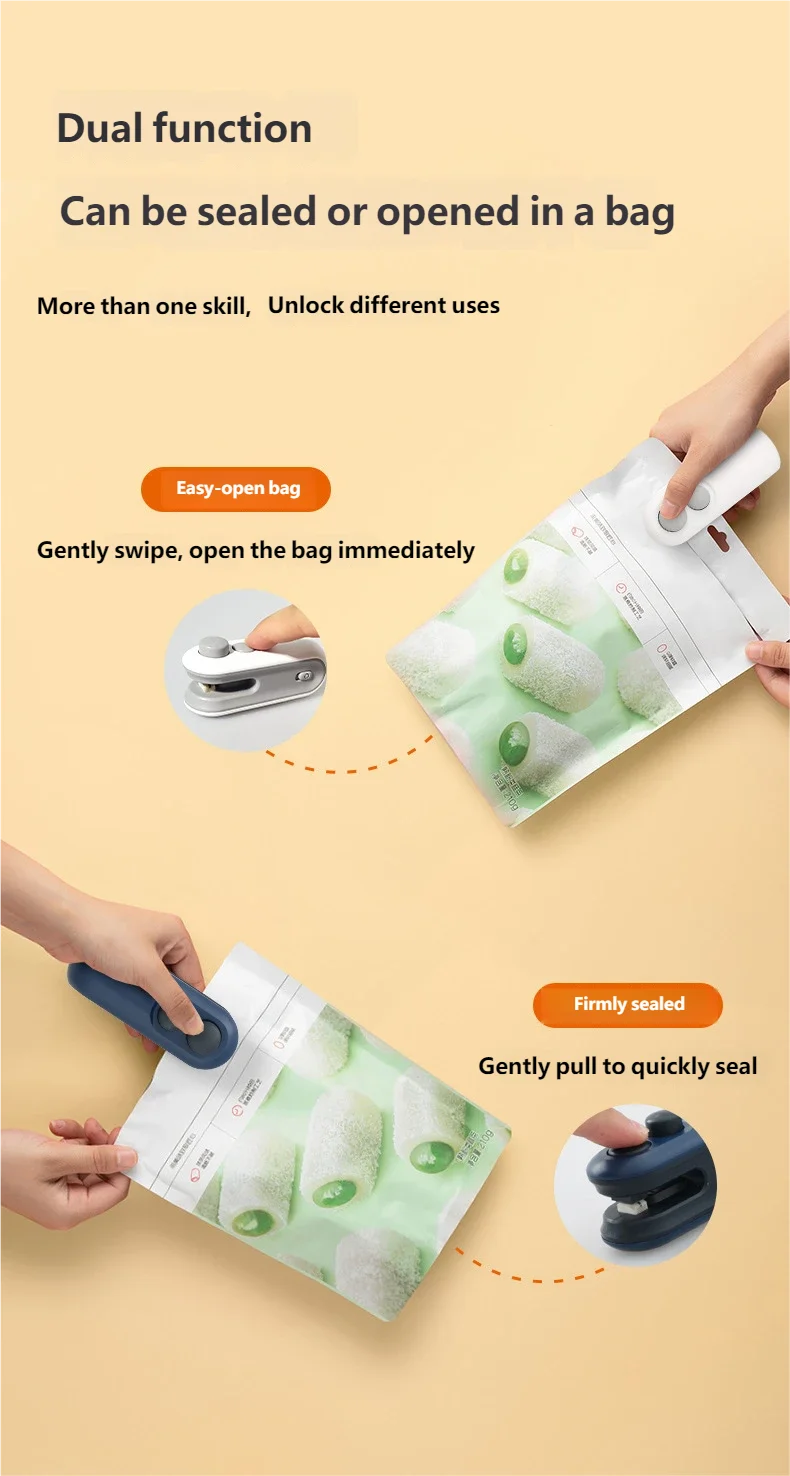 Mini Handheld Food Heat Sealer