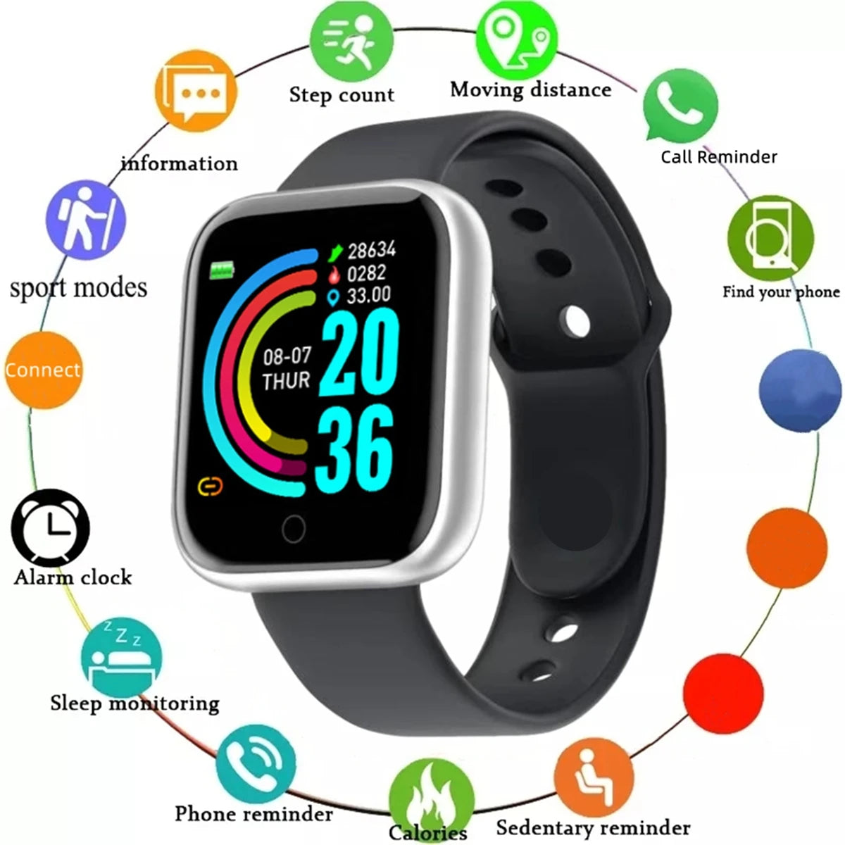 Smartwatch For Android and IOS