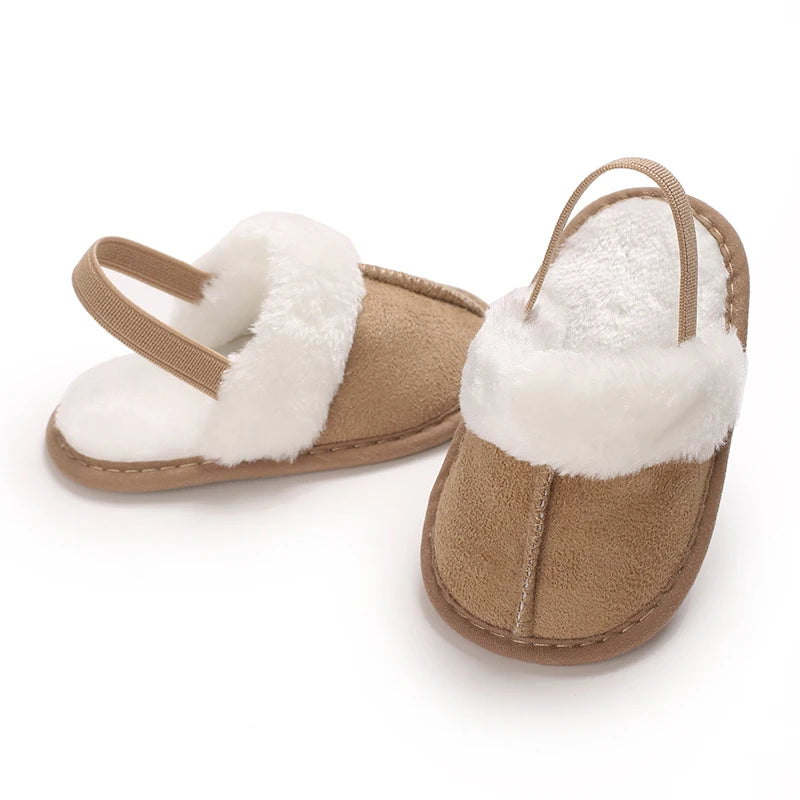 Autumn and Winter cotton slippers for Babies